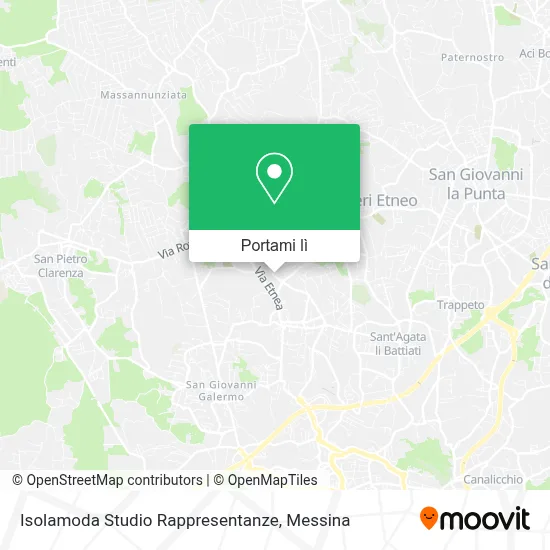 Mappa Isolamoda Studio Rappresentanze