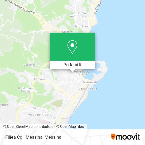 Mappa Fillea Cgil Messina