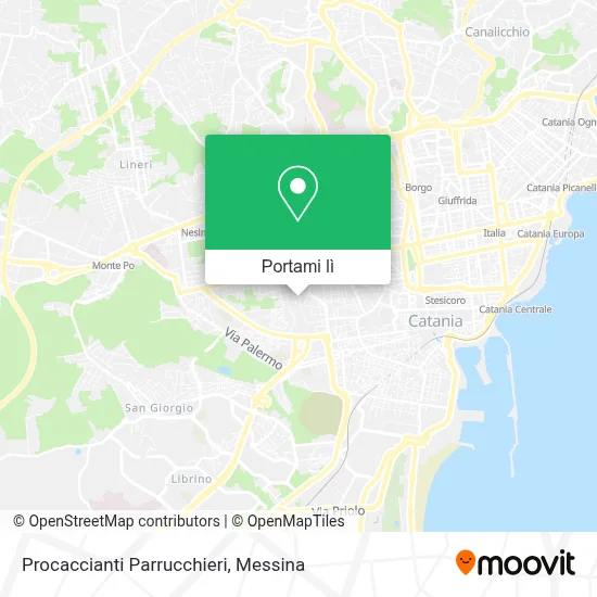 Mappa Procaccianti Parrucchieri