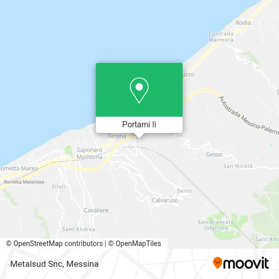 Mappa Metalsud Snc