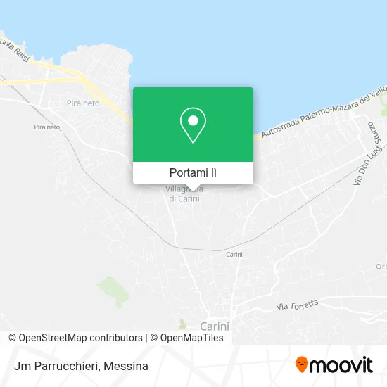 Mappa Jm Parrucchieri