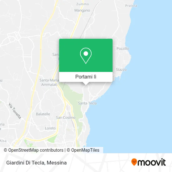 Mappa Giardini Di Tecla