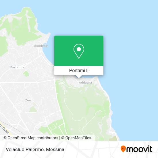 Mappa Velaclub Palermo