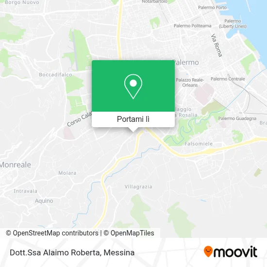 Mappa Dott.Ssa Alaimo Roberta