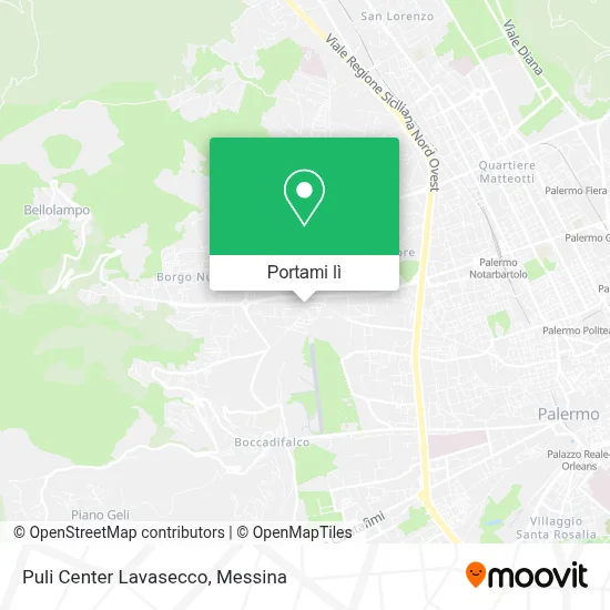 Mappa Puli Center Lavasecco