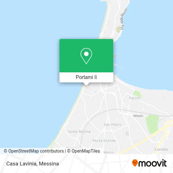 Mappa Casa Lavinia