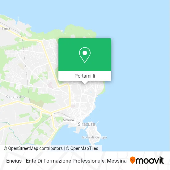 Mappa Eneius - Ente Di Formazione Professionale