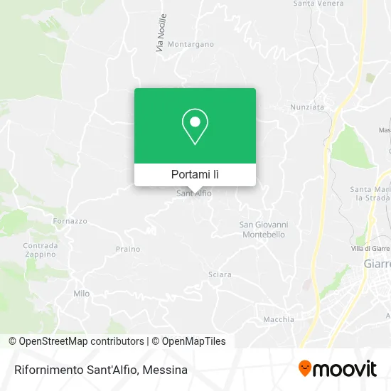 Mappa Rifornimento Sant'Alfio