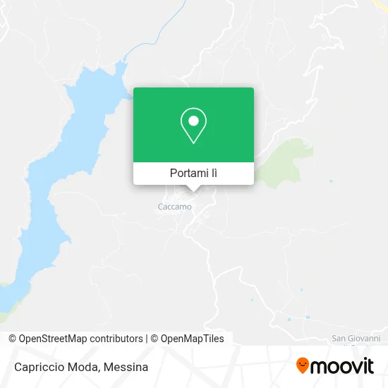 Mappa Capriccio Moda