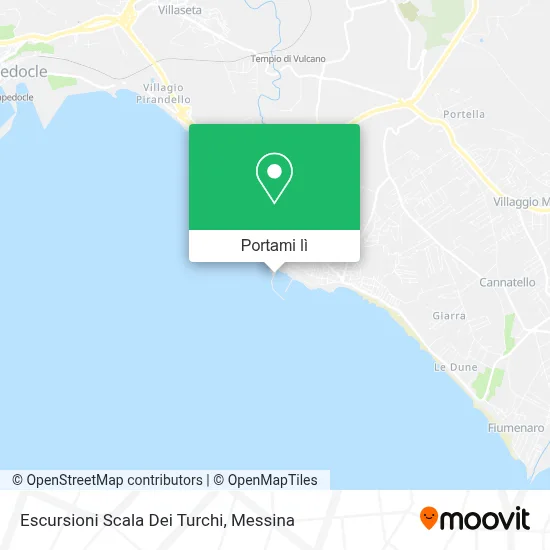 Mappa Escursioni Scala Dei Turchi