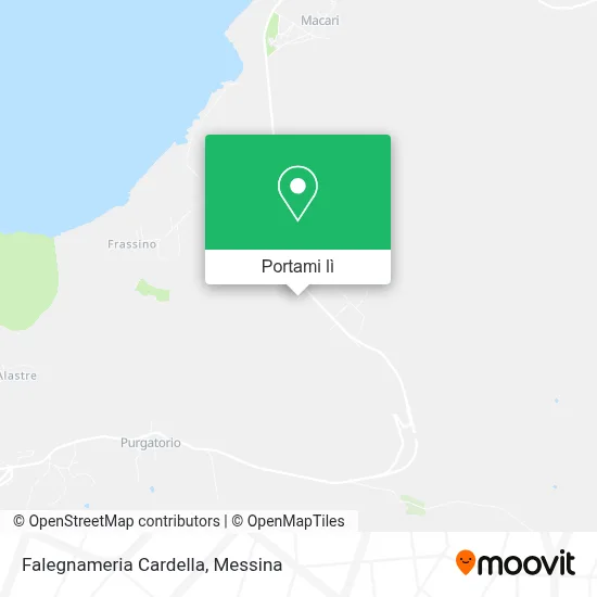 Mappa Falegnameria Cardella