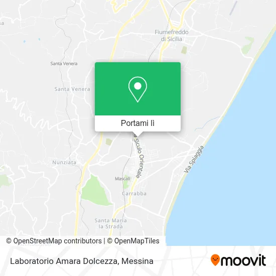Mappa Laboratorio Amara Dolcezza