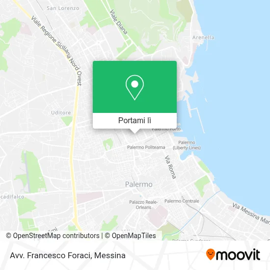 Mappa Avv. Francesco Foraci