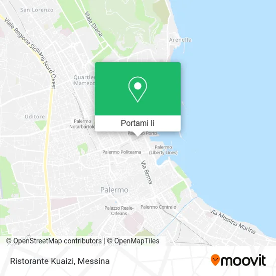 Mappa Ristorante Kuaizi
