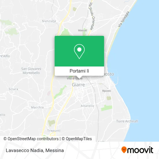 Mappa Lavasecco Nadia