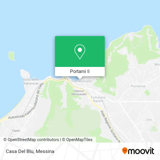 Mappa Casa Del Blu