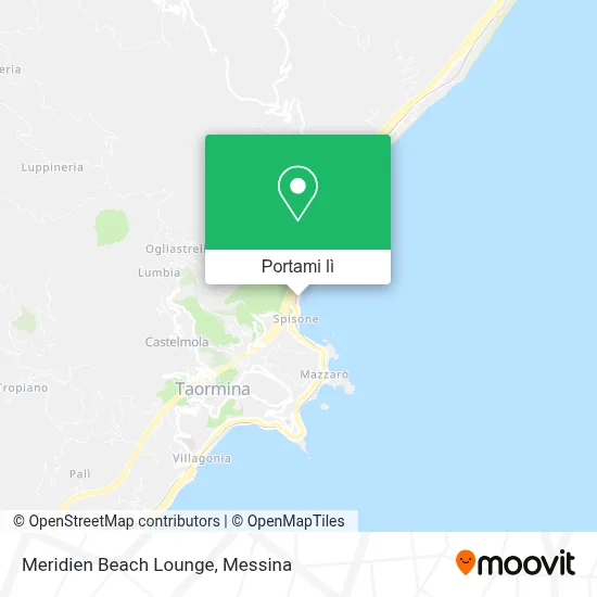 Mappa Meridien Beach Lounge