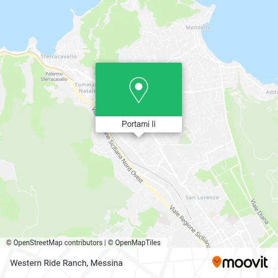 Mappa Western Ride Ranch