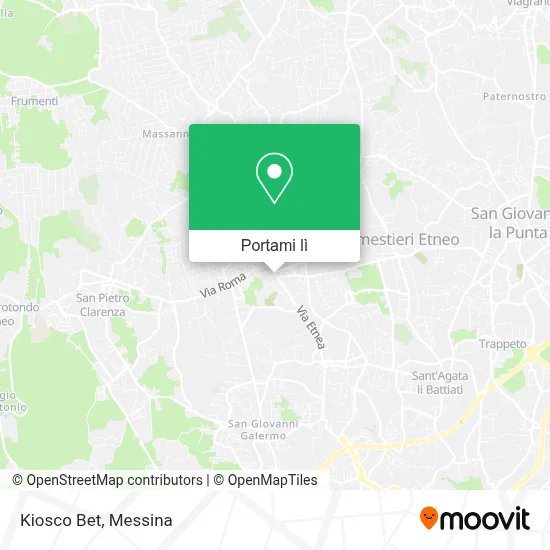Mappa Kiosco Bet