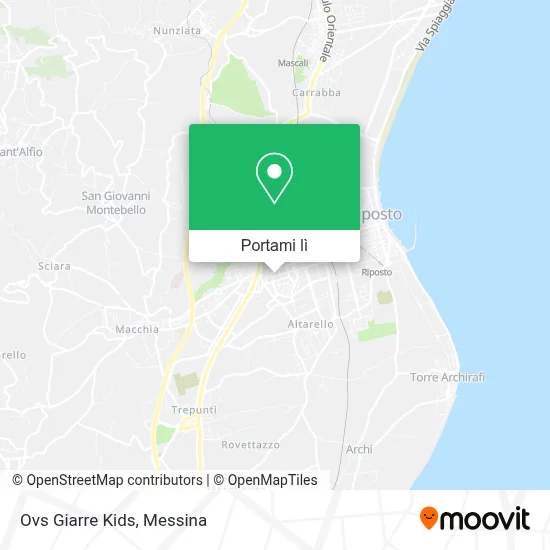 Mappa Ovs Giarre Kids