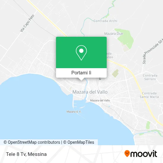 Mappa Tele 8 Tv