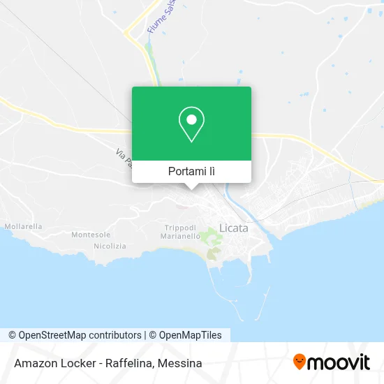 Mappa Amazon Locker - Raffelina