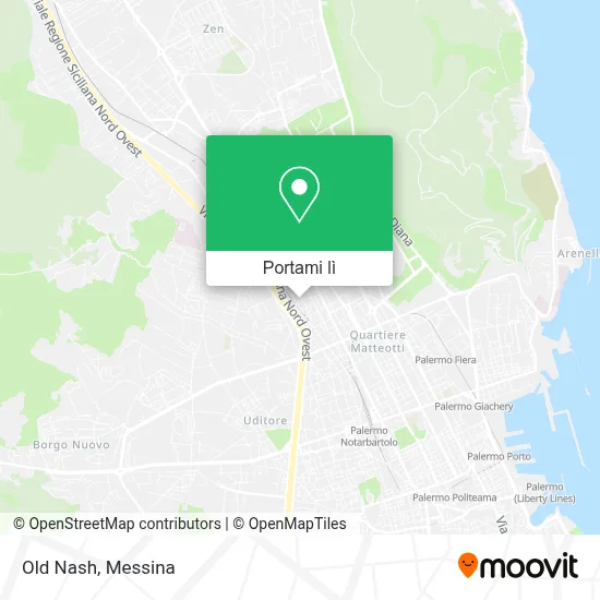 Mappa Old Nash