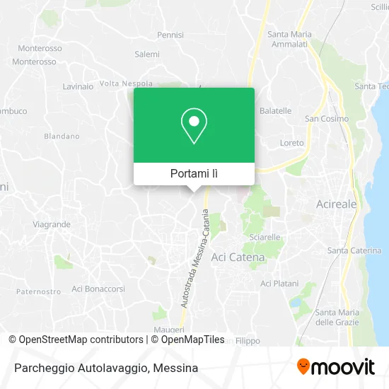 Mappa Parcheggio Autolavaggio