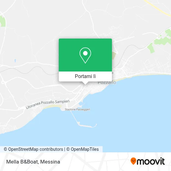 Mappa Mella B&Boat