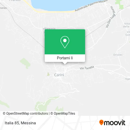 Mappa Italia 85