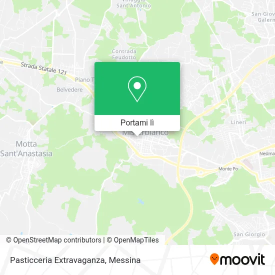 Mappa Pasticceria Extravaganza