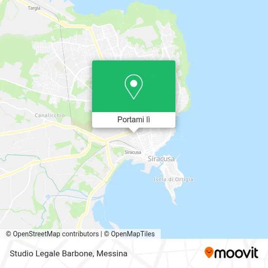 Mappa Studio Legale Barbone