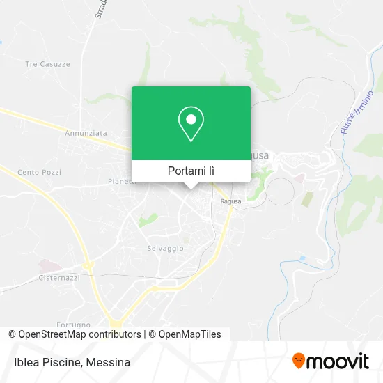 Mappa Iblea Piscine