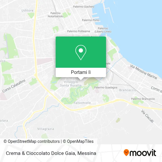 Mappa Crema & Cioccolato Dolce Gaia