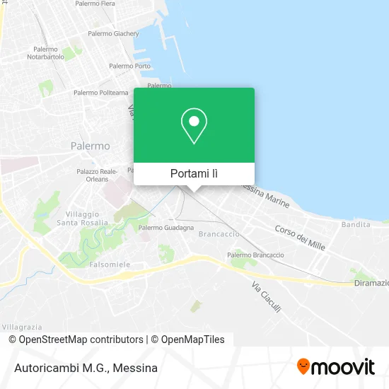 Mappa Autoricambi M.G.