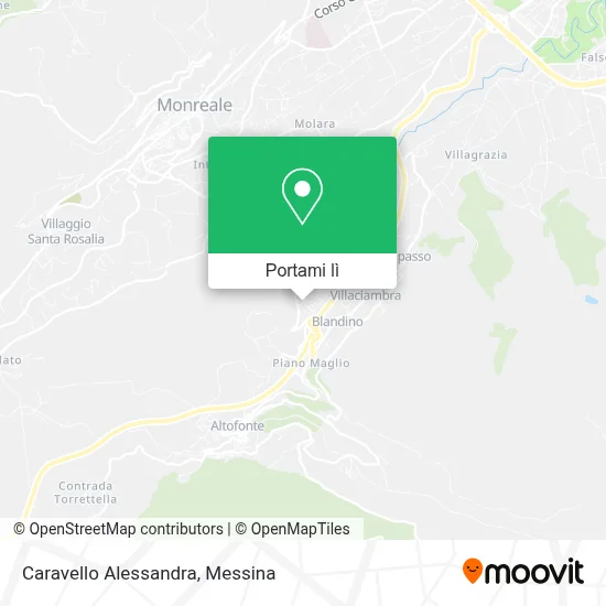 Mappa Caravello Alessandra