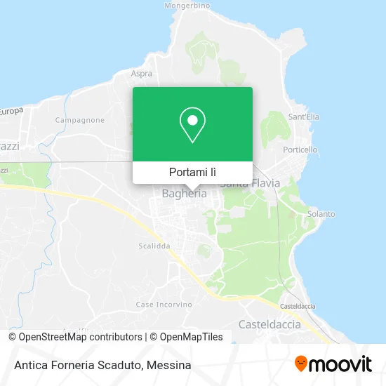 Mappa Antica Forneria Scaduto