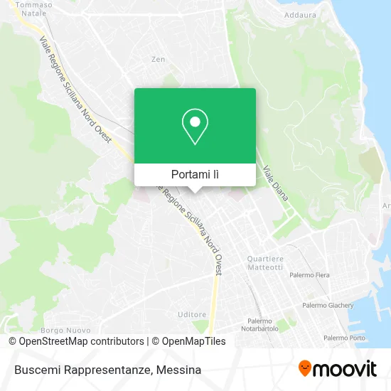 Mappa Buscemi Rappresentanze