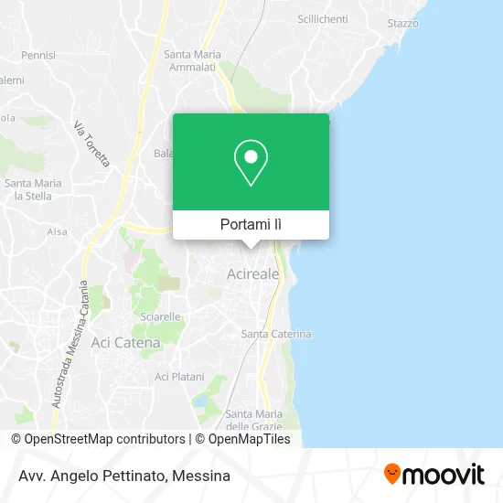 Mappa Avv. Angelo Pettinato