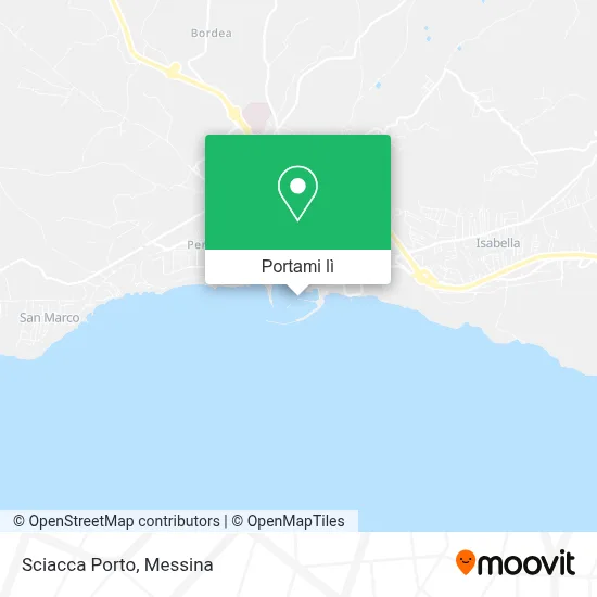 Mappa Sciacca Porto