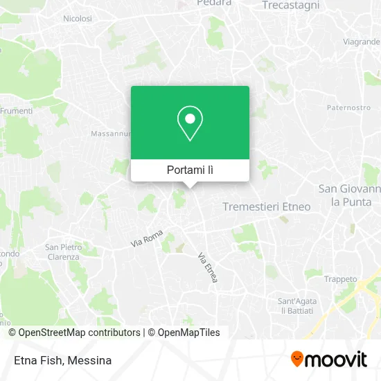 Mappa Etna Fish