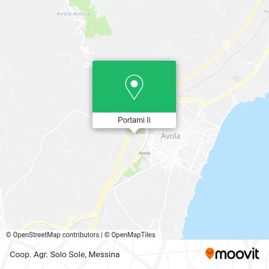 Mappa Coop. Agr. Solo Sole