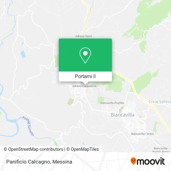 Mappa Panificio Calcagno