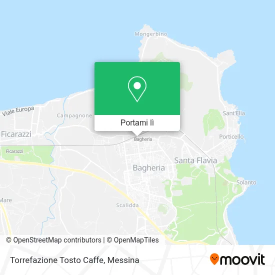 Mappa Torrefazione Tosto Caffe