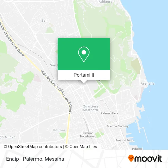 Mappa Enaip - Palermo