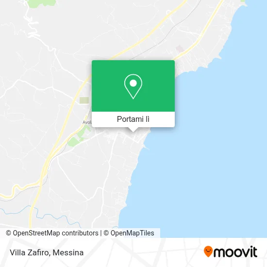 Mappa Villa Zafiro