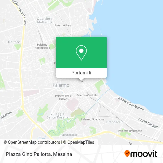 Mappa Piazza Gino Pallotta