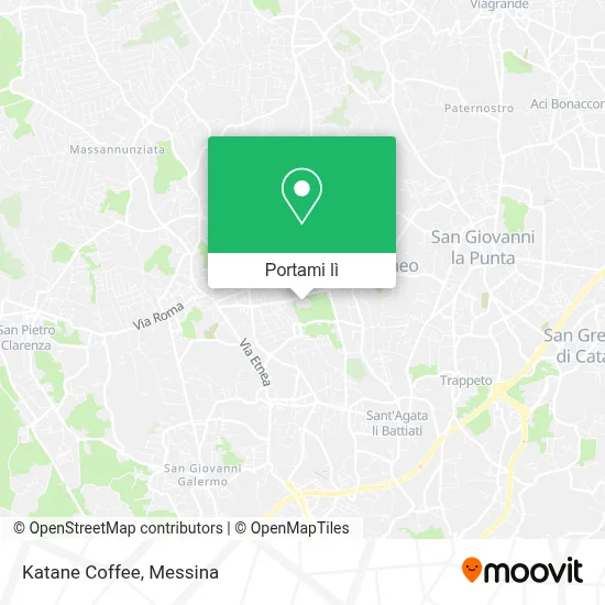 Mappa Katane Coffee