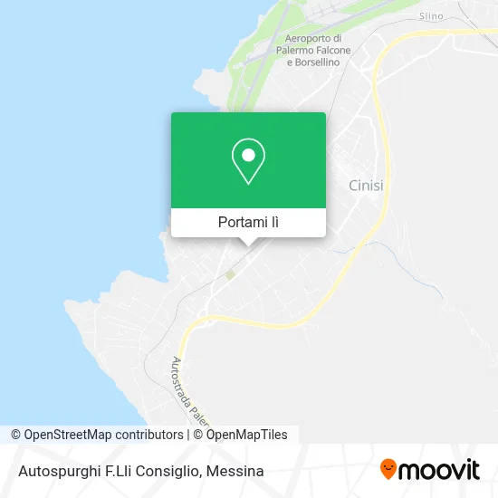 Mappa Autospurghi F.Lli Consiglio