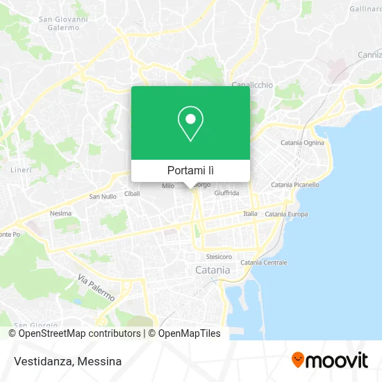 Mappa Vestidanza
